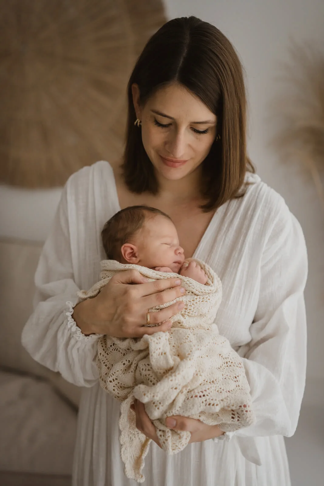 BABYSHOOTING-MIT-GESCHWISTER-NATUERLICH-OH Baby-STUDIO-BERLIN